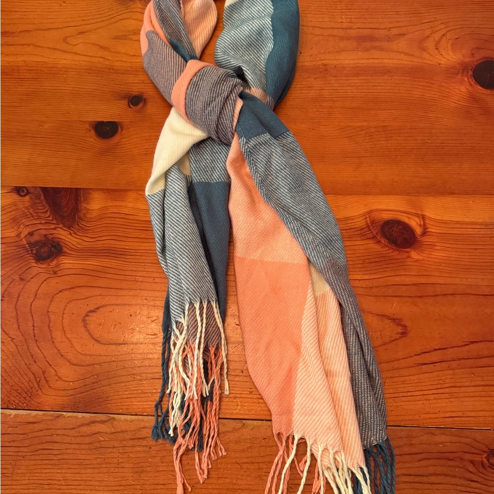 Colorful Plaid Scarf